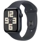 Apple Watch SE GPS Gen.2 (2024), 40χιλ., Μεσάνυχτα, Midnight Sport Band, S/M — Εικών №1