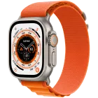 Apple Watch Ultra GPS + Cellular, 49millimetr, Natural, Orange Alpine Loop, Medium — Изображение №1
