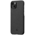 Чехол PITAKA MagEZ Case 3 с MagSafe Чёрный/Серый для iPhone 14 — Изображение №1