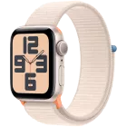 Apple Watch SE GPS Gen.2 (2023)  Starlight Sport Loop, 40mm, Starlight — Image №1