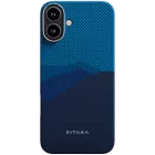 Husă PITAKA Tactile Woven cu MagSafe pentru iPhone 16 Plus, Over The Horizon — image №1