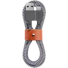 Кабель NATIVE Union Belt Cable USB-A to USB-C Zebra 1.2 m — Зображення №1