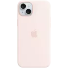 APPLE Silicone Case with MagSafe Light Pink for iPhone 15 Plus — Image №1