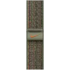 Ремешок APPLE 45мм Nike Sport Loop Nike Sport Loop Sequoia/Orange для Apple Watch 42/44/45/49 mm — Изображение №1