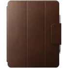 Husă NOMAD Smart Folio din piele pentru iPad Pro 12.9 (Gen/ 3/4/5/6), Brown — image №1