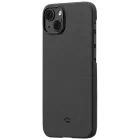 Чехол PITAKA MagEZ Case 3 с MagSafe Twill Black/Grey для iPhone 14 — Изображение №1