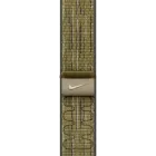 APPLE 46mm Nike Sport Loop Band Extension Nike Sport Loop Gray/Green for Apple Watch 44/46 mm — Image №1