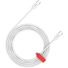 Power delivery USB-C Cable CANYON, 2 m, White — Image №1