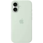 APPLE Чохол силіконовий з MagSafe Aquamarine для iPhone 16 — Зображення №1