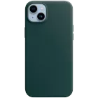 APPLE Чехол Leather Case с MagSafe Зелёный лес для iPhone 14 Plus — image №1