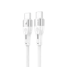 Кабель PROOVE Soft Silicone Type-C to Type-C 60W (1m) білий — Зображення №1