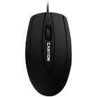 Мышь проводная CANYON Black USB (CNE-CMS1) — Изображение №1