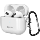 Husă Epico transparentă pentru AirPods Pro (Gen. 2), White — image №1