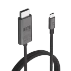 LINQ USB-C to DisplayPort Adapter, 2 μετρητής, Γκρι — Εικών №1
