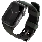Ремешок силиконовый UNIQ Linus Airosoft для Apple Watch 45/44/42, Зеленый — Изображение №1