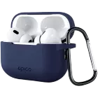 Husă EPICO din silicon pentru AirPods (Gen. 4), Dark Blue — image №1