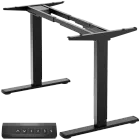 ONKRON Motorized Under Desk for tabletops (39⅜"-66⅞") x (23⅝"-29½"), Μαύρος — Εικών №1