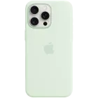 APPLE Silicone Case with MagSafe Soft Mint for iPhone 15 Pro Max — Image №1