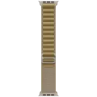 APPLE 49mm Alpine Loop - Natural Titanium Finish Band Alpine Loop - Natural Titanium Finish Tan for Apple Watch 44/45/46/49 mm — Image №1