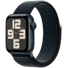 Apple Watch SE GPS Gen.2 (2023)  Спортивный ремешок цвета «тёмная ночь», 40мм, Тёмная ночь — Изображение №1