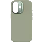 Чехол DECODED из силикона для iPhone 16, Jade Green — image №1