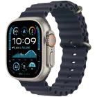 Apple Watch Ultra 2 2024, 49χιλ., Natural Titanium, Navy Ocean Band — Εικών №1