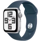 Apple Watch SE GPS Gen.2 (2023), 40mm, Silver, Storm Blue Sport Band, M/L — Зображення №1