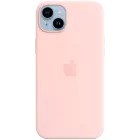APPLE Silicone Case with MagSafe Chalk Pink for iPhone 14 Plus — Image №1