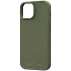 Protective Case NJORD Suede MagSafe with MagSafe Olive for iPhone 15 Pro — Image №1