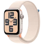 Apple Watch SE GPS Gen.2 (2023), 44millimetr, Starlight, Starlight Sport Loop — Изображение №1