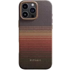 Защитный чехол PITAKA Military-Grade Protective Case с MagSafe Закат для iPhone 16 Pro — Изображение №1