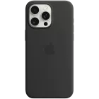 APPLE Case Silicone Case with MagSafe with MagSafe, Black for iPhone 15 Pro Max — Image №1