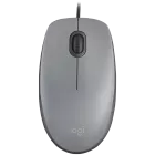 Мышь LOGITECH M110 Silent Mid Gray (L910-006760) — Изображение №1