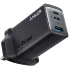 ANKER Προσαρμογέας ρεύματος 3*USB/USB-C, 65 βατ, Μαύρος — Εικών №1