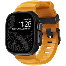 Ремінець NOMAD Rocky Point Band Black Titanium Hardware Sol за Apple Watch 46/49 mm — Зображення №1