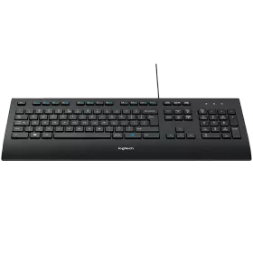 LOGITECH K280e Πληκτρολόγιο, Ενσύρματο, Μαύρος, Ρωσικά — Εικών №1