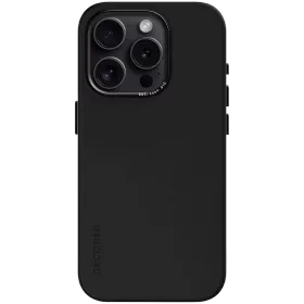DECODED Case ANTIMICROBIAL SILICONE CASE with MagSafe, Black for iPhone 15 Pro — Image №1