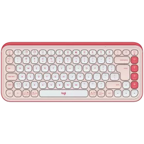 LOGITECH POP ICON KEYS Keyboard, Wireless, Rose, US EN — Image №1