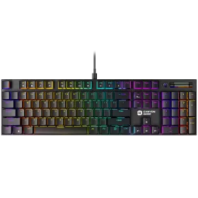 Ігрова клавіатура CANYON Cometstrike GK-55 RGB Black (CND-SKB55-US) — Зображення №1