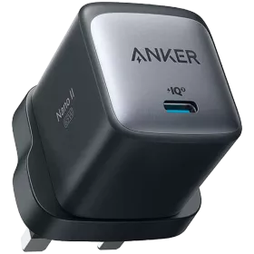 Адаптер питания ANKER 1*USB-C, 65 Вт, Чёрный — Изображение №1