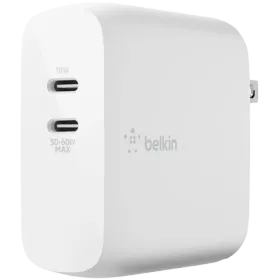 Power Adapter BELKIN 2*USB-C, 65 vatt — Изображение №1