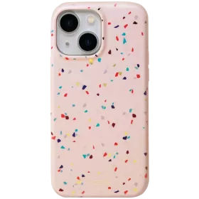 UNIQ Case Coehl Terrazzo , Blush Pink for iPhone 13 — Image №1