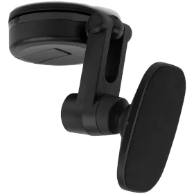 MOSHI Κάτοχος αυτοκινήτου Universal Car Mount with Wireless Charging SnapTo, Μαύρος — Εικών №1
