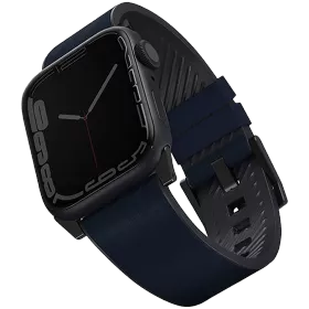 UNIQ Straden Apple Watch Strap 45/44/42mm Band Straden Blue for Apple Watch 42/44/45 mm — Image №1