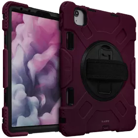 Обложка Smart Folio LAUT SHIELD ENDURO  Темно-красная для iPad Pro 11-inch (4th поколение)/Air (4-го поколения)/Air (5-го поколения)/iPad Pro 11 дюймов (1-го и 2-го поколения)/(3-го поколения) — Изображение №1