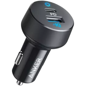ANKER Car Adapter 2*USB/USB-C, 35 W, Black/Gray — Изображение №1