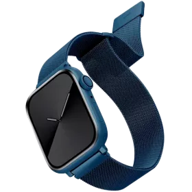 Band UNIQ Dante Strap Mesh Steel for Apple Watch 45/44/42 Dante Կոբալտ for Apple Watch 42/44/45 mm — image №1