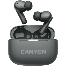 Навушники CANYON TWS-10 OnGo ANC ENC Black (CNS-TWS10BK) — Зображення №1