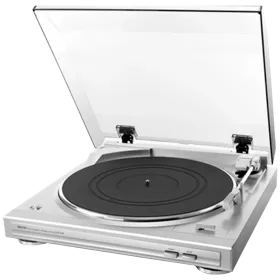 DENON Vinyl Player,  Fully Automatic, Silver — Image №1