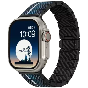 Ремешок PITAKA ChromaCarbon Band Moon для Apple Watch — image №1